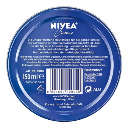 کرم صورت و بدن نیوآ آلمان Nivea