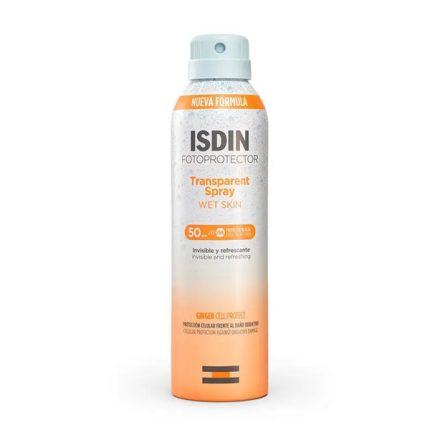 اسپری ضدآفتاب ایزدین transparent Wet Skin SPF 50