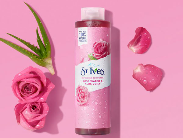 شامپو بدن گل رز و آلوورا سینت ایوز St.Ives