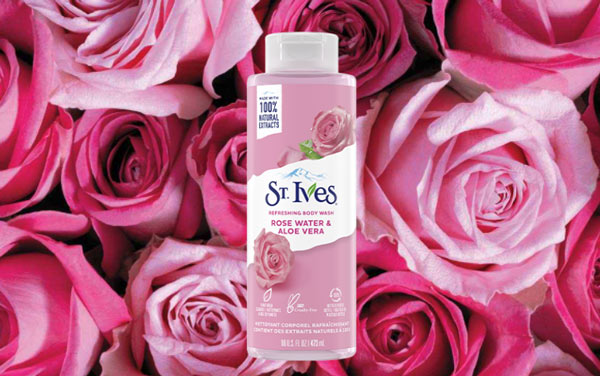 شامپو بدن گل رز و آلوورا سینت ایوز St.Ives