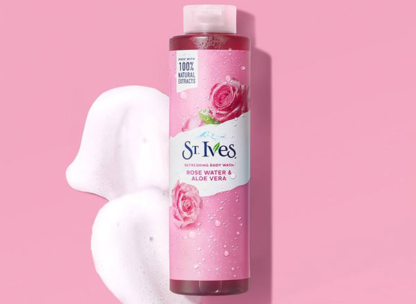 شامپو بدن گل رز و آلوورا سینت ایوز St.Ives